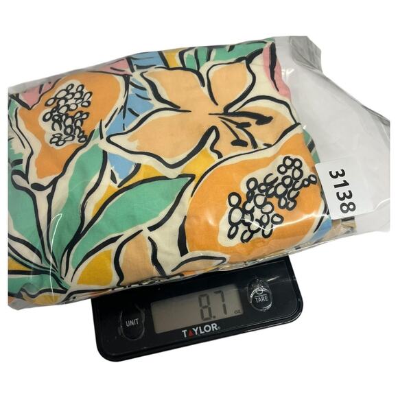 ASTR The Label Dress Womens XS Orange Talula Tropical Papaya Cutout Linen Blend - Picture 13 of 13